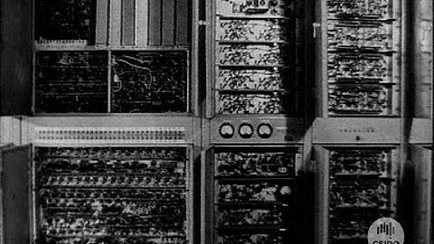 The computer "CSIRAC" (1965)