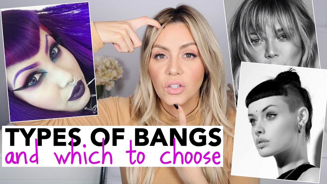 Different Types Of Bangs Chart