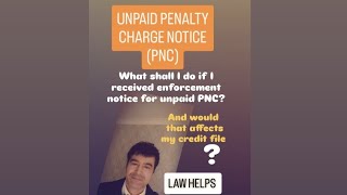 #PenaltyChargeNotice #PCN #enforcemetNotice #PE3 #PE2 #TE7 #TE9 #Credit #creditscore #creditFile