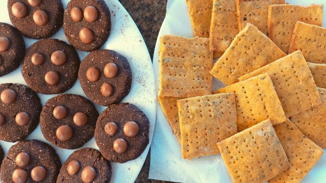 Galletas saladas con harina de garbanzos - RossiCocina