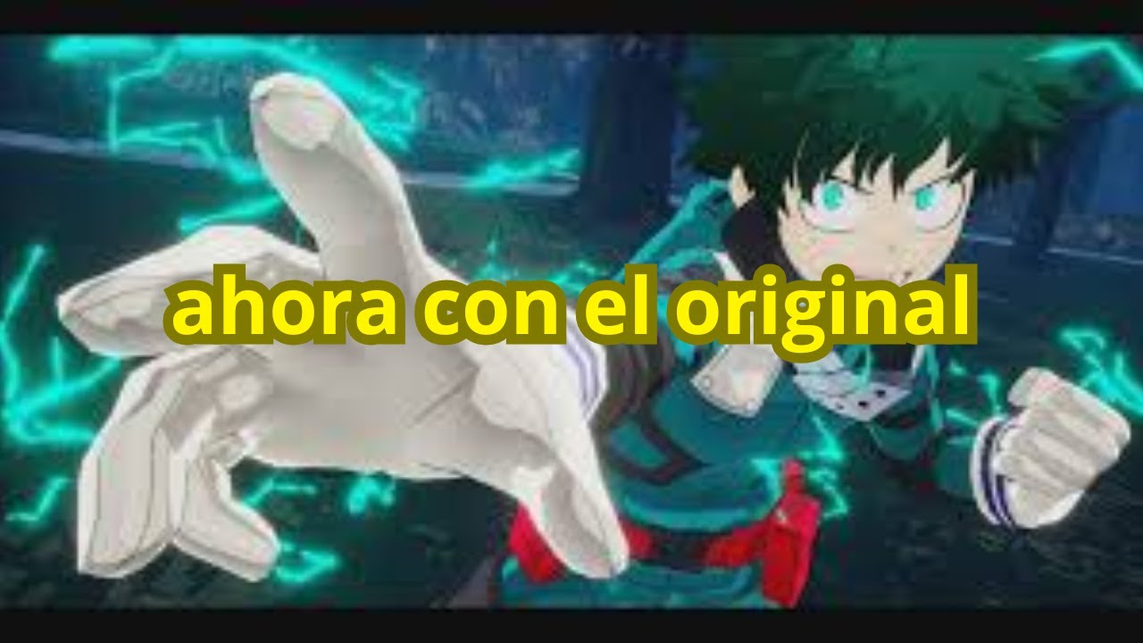 explorando el mapa mientras peleamos l deku tanque