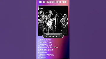 The Allman Brothers Band MIX Greatest Hits - Seven Turns #shorts