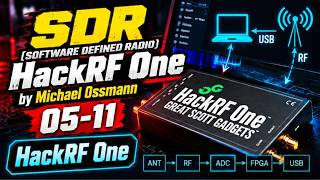 SDR (Software Defined Radio) HackRF by Michael Ossmann — 05-11 | HackRF One