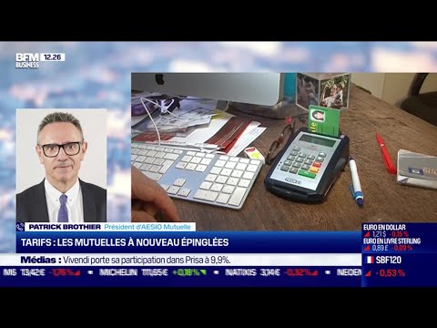 Patrick Brothier (Aésio Mutuelle): Tarifs, les mutuelles à nouveau épinglées