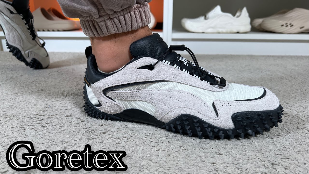 Puma Mostro Goretex Review& On foot - YouTube