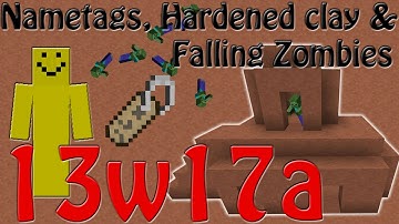 Minecraft Snapshot 13w17a - Hardened Clay, Name Tags, Better Deserts