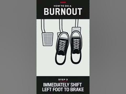 How to do a burnout in a manual - YouTube