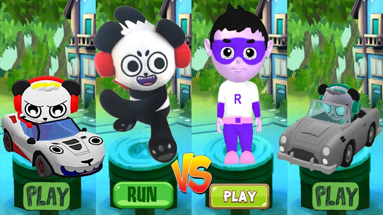 Tag with Ryan vs Racing Ryan - Combo Panda Is Faster GamePlay