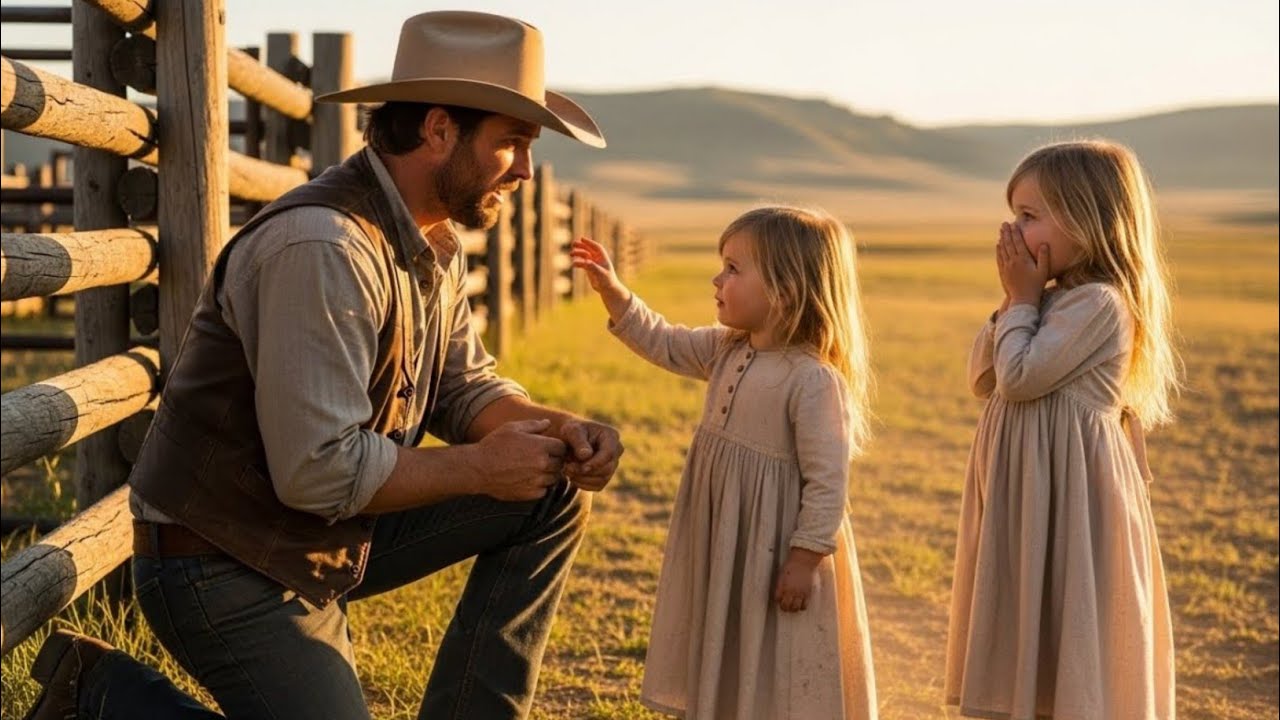 Creyó que el amor murió con ella… hasta que dos niñas tocaron su puerta llamándolo “papá.