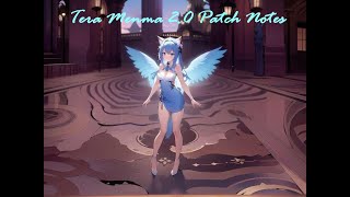 Tera Menma's: 2.0 Patch Notes