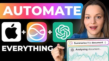 Apple and ChatGPT Just Made Siri INSANELY Smart 🤯 (2025) Apple Intelligence for Mac & iPhone 🍏