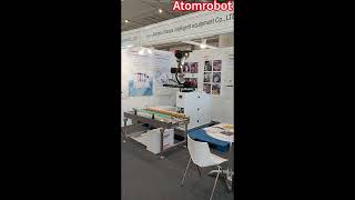 Atomrobots Palletizing Robot In Hispack 2024