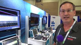 Tektronix describes their latest mixed-signal oscilloscope at Embedded World