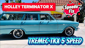 Holley Terminator X Max and Tremec TKX  5 Speed Speedometer Fix