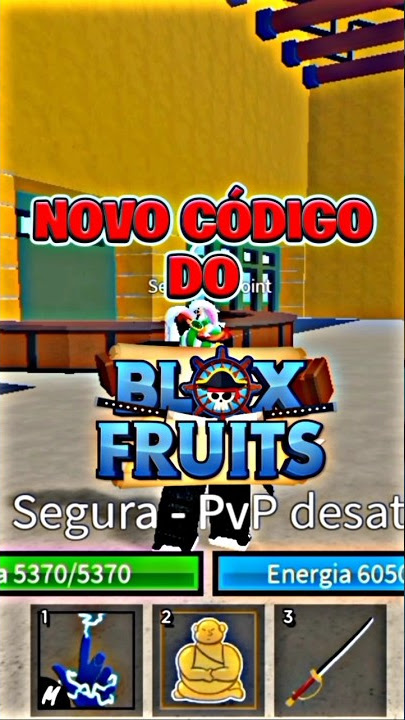 SAIU!! NOVO MEGA CODIGO do UPDATE 17.3 no BLOX FRUITS!! (CODIGO SECRETO) BLOX  FRUITS ROBLOX! 