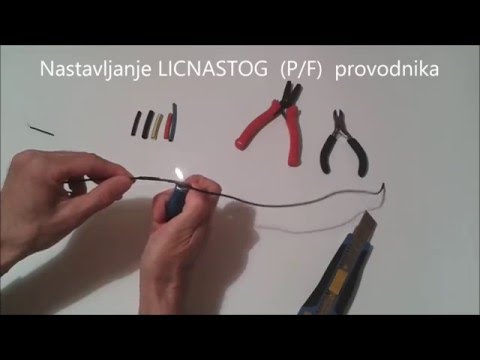 L11 - Kako pravilno nastaviti LICNASTI  (P/F)  provodnik