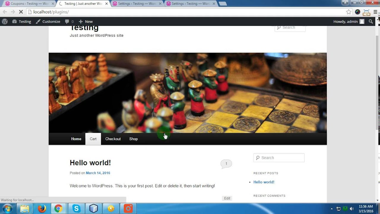 WordPress PayPal Shopping Coupon Configuration