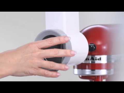 KITCHEN AID SLICER 5MVSA Accessoires keukenrobot / Accessoires robot de cuisine - Product video YouTube