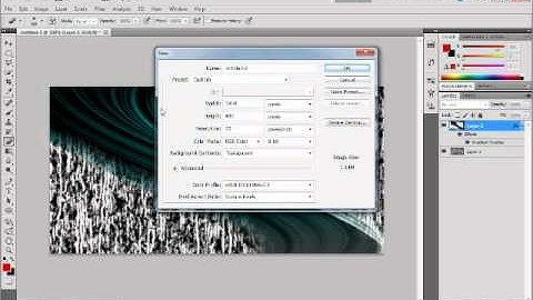 Photoshop CS5 abstract speed art