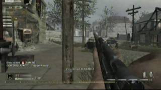 Call Of Duty 5 World At War: Step Up Sniper No Scope Montage (Wii)