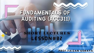ACC311 Lesson 2: Understanding the Auditor’s Report || Fundamentals of Auditing || Short Lectures