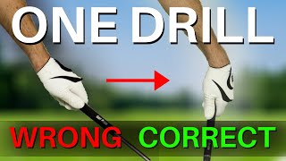 JUST ONE EASY DRILL TO FIX THIS COMMON AMATEUR PROBLEM