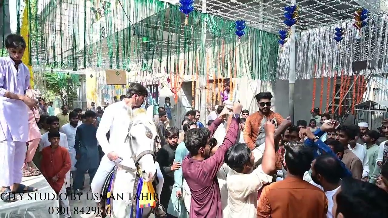 12 rabi ul awal 2k22 Jalos khalidabad Faisalabad Horse Rider 