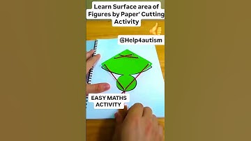 Math activity/Surface area of Figures by Paper