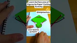 Math activity/Surface area of Figures by Paper' Cutting Activity