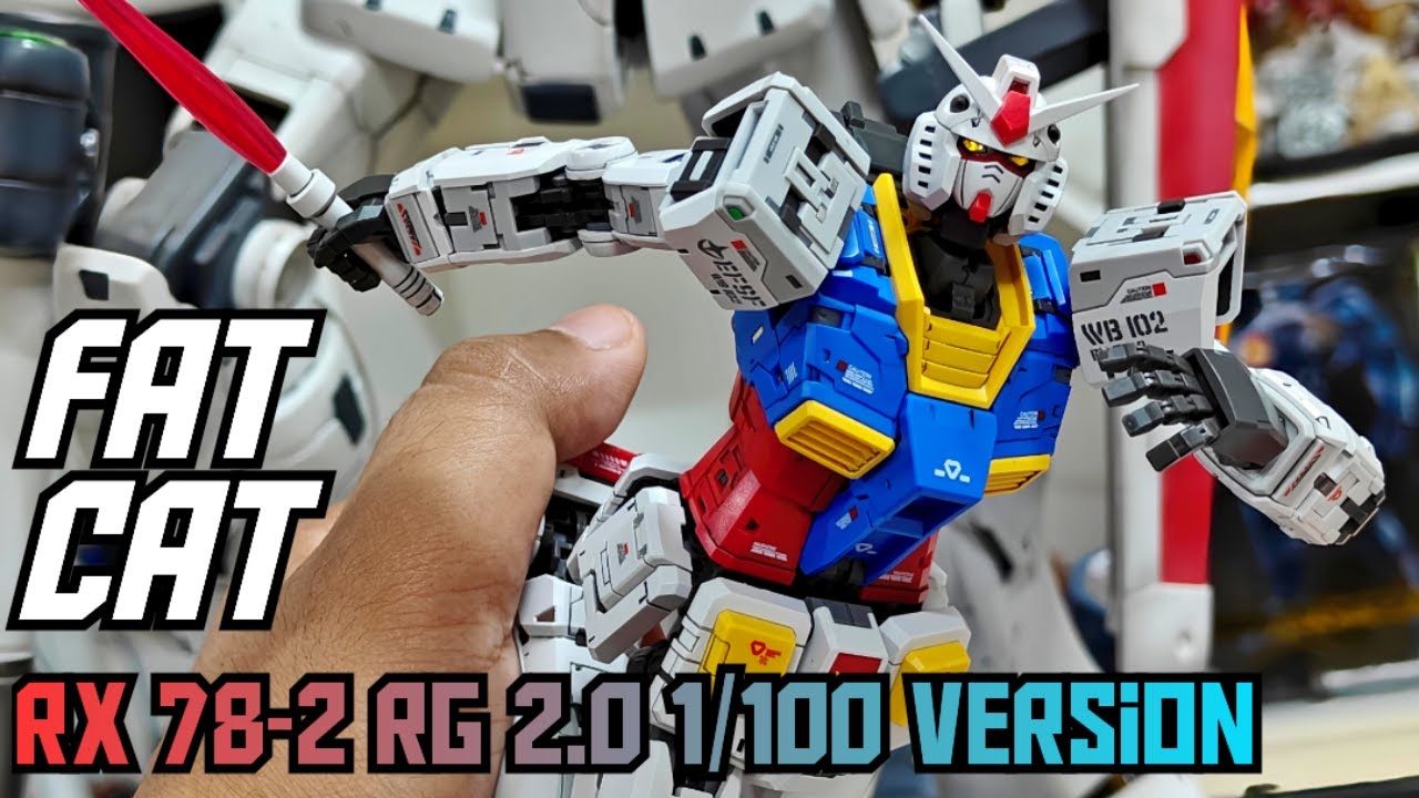 THE PERFECT BOOTLEG? FAT CAT RX 78-2 RG 2.0 1/100 VERSION UNBOXING
