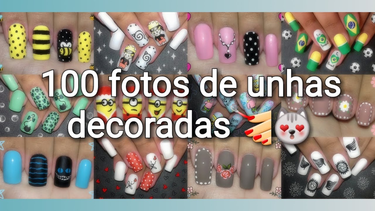 100 fotos de unhas decoradas para você se inspirar | Dai Pereira💅