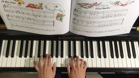 Two Ducks (P.23) - Bastien Piano for the Young Beginner Primer B