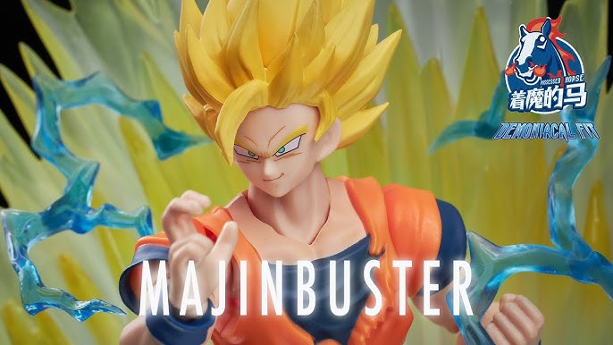 BEWARE! Demoniacal Fit SSJ2 Son Goku Majin Buster Action Figure