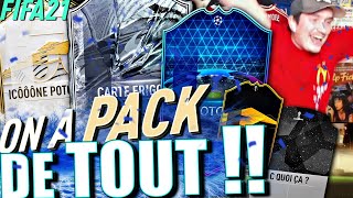 On PACK de TOUT 😍 icône, Freeze, TOTGS, ... Multicolor Pack Opening FIFA 21 FR