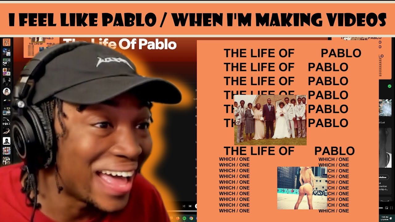 BLEACH ON MY T-SHIRT | KANYE WEST (YE) THE LIFE OF PABLO REACTION/REVISIT