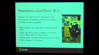 Scaling Puppet workflows at Spotify - Puppet Camp Amsterdam 2014