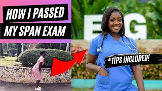 HOW I PASSED MY SPAN OF DUTY EXAM ON MY FIRST TRY 👩🏾‍⚕️ @bryttrn