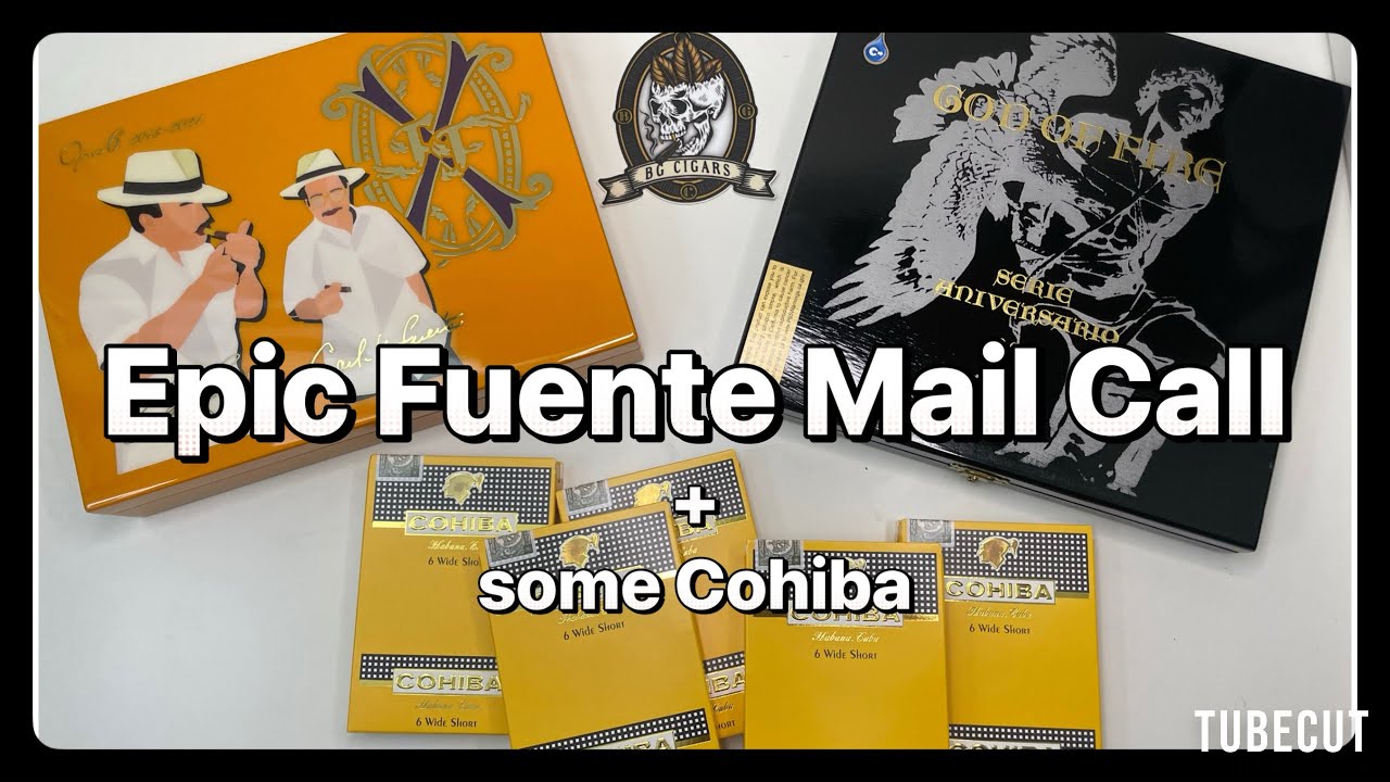 Opus 6 and God of Fire Aniversario unboxing 