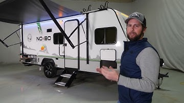 Take a walk inside the No Boundaries 19.8 Travel Trailer