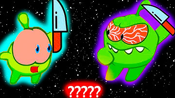 Om Nom & Nibble Nom  "Hey!" "It