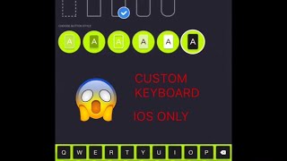 How To Get A Custom Keyboard on IOS screenshot 1