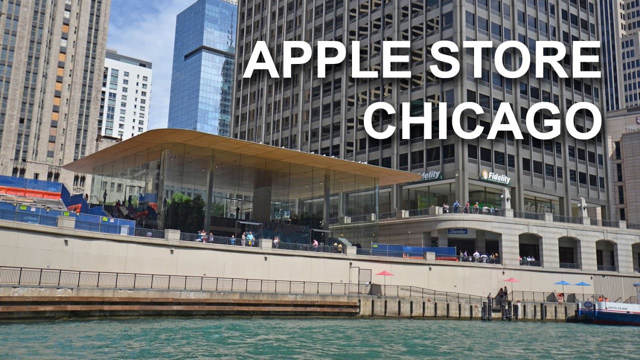 Apple Store Chicago at Michigan Ave Designed by Foster + Partners Now Open  