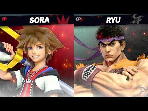 スマブラ　ソラ　vs   RYU　勝つのはどっち？？　プレイ動画#スマブラ
