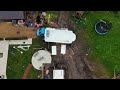 Pool Installation – Drone Footage | Construction Progress | FlyThrough Visuals UK