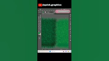 "Quick Guide: Creating Realistic Grass in Illustrator" #grass #design #illustrator #tutorial #shorts