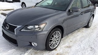 2015 Lexus GS 350 AWD - Grey on Flaxen - Luxury Package Review Executive Demo - Edmonton