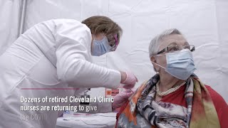 Retired Nurses Return to Give COVID-19 Vaccines