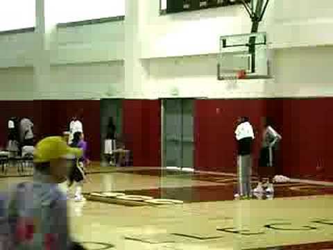 Candace Parker practing more free throws at a prac...