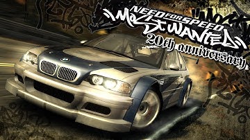 NFS Most Wanted - 20th Anniversary
