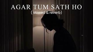 Agar tum sath ho  ( slowed & reverb ) ||@dezithingzz Resimi